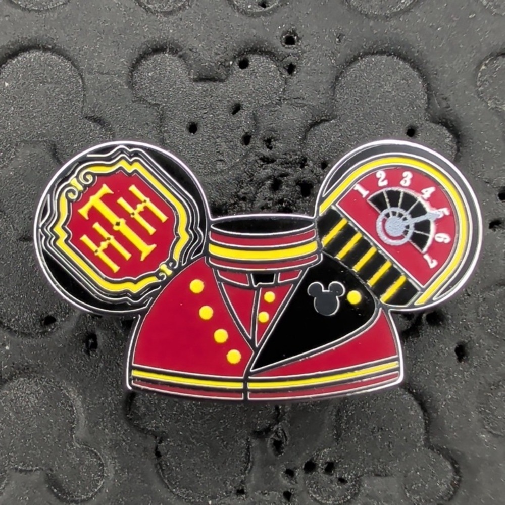 Disney Park 2025 Hidden Disney wave B Tower of terror ear hat trading pin